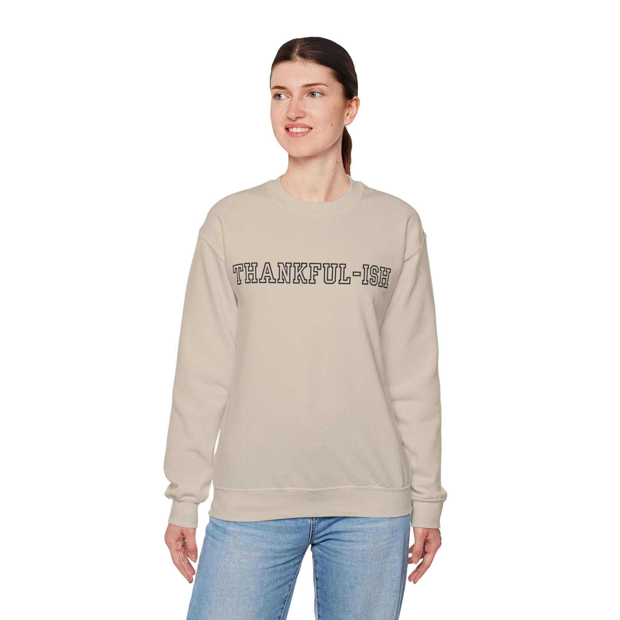 Thankful-ish Unisex Crewneck Sweatshirt
